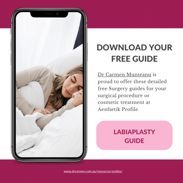 Dr Carmen’s FREE Guides for Plastic Surgery Labiaplasty